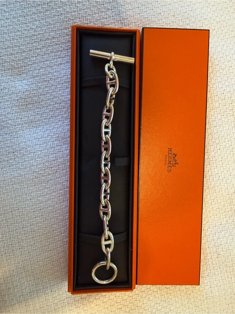 Hermès Chaine d’ancre bracelet size large - Picture 3 of 9